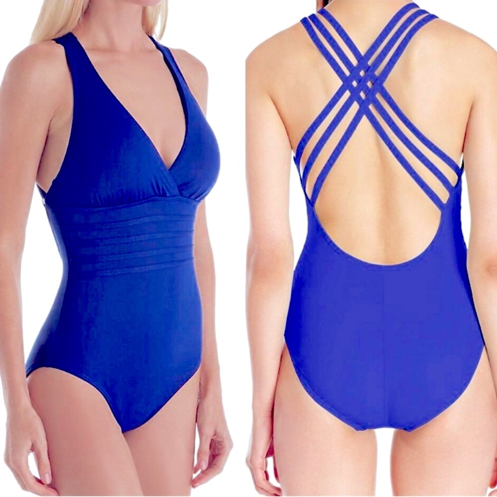 La Blanca Island Goddess Multi Strap Swimsuit